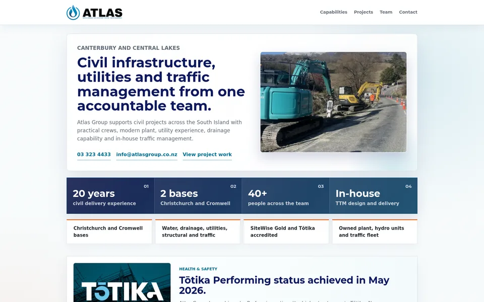 Atlas Group homepage